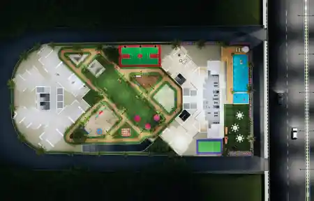Neel kanth palm president Layout